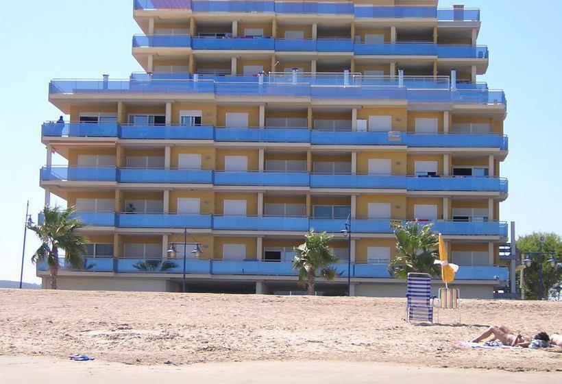 Apartamento Con Aire Acondicionado En 1ª Linea De Playa Edificio Moli De Vent Peñíscola 外观 照片